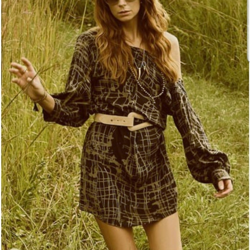 Joie Tekala 100% silk Dress Sz Medium